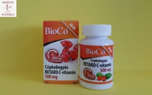 BioCo Csipkebogyós retard C 500mg tabletta