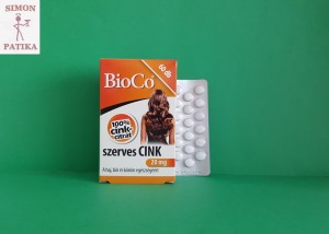 BioCo szerves cink tabletta