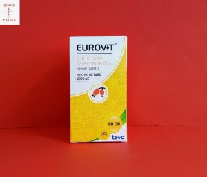 Eurovit C + D csipkebogyóval 90db immunerősítés