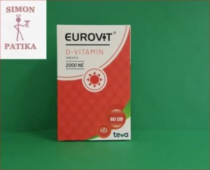 Eurovit D vitamin 2000 NE 60 db