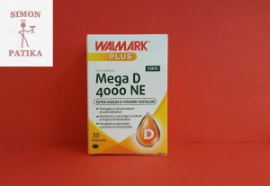 Walmark Mega D Forte 4000 NE kapszula