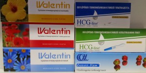 Terhességi tesztek Walentin HCG