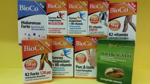 Bioco Magnézium, K2 vitamin, D3 vitamin, Porc Izom komplex