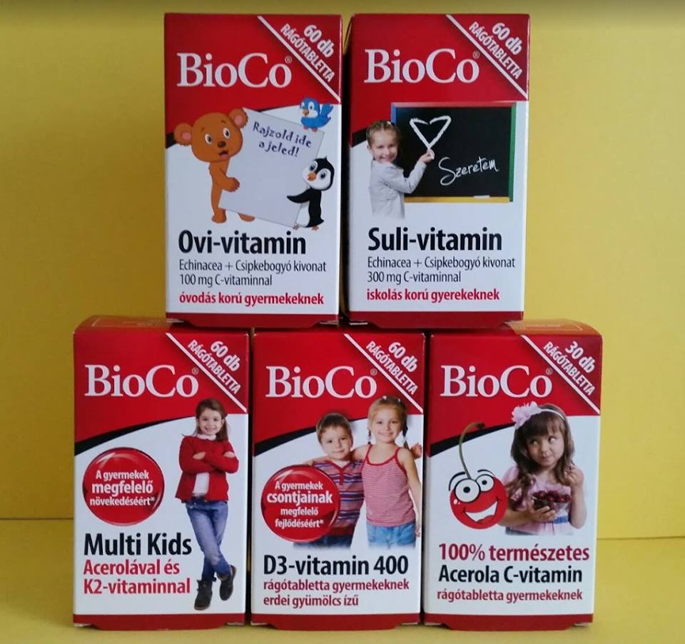 BioCo Suli vitamin rágótabletta 60 db - playball.hu