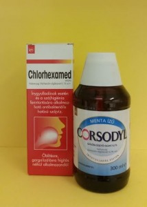Corsodyl Chlorhexamed szájvíz