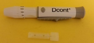 D-Cont ujjbegyszúró készülék