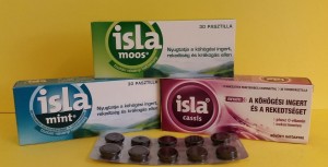 Isla Cassis, Isla Mint,Isla Moos tabletta