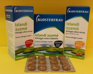Klosterfrau Izlandi zuzmó szirup gyermekeknek, felnőtteknek, tabletta