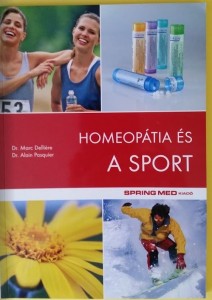 Homeopátia és a sport könyv