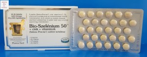 Bio szelénium 50 +cink+ vitaminok tabletta