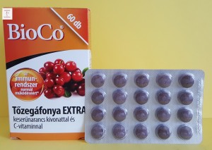Bioco Tőzegáfonya Extra tabletta