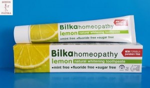 Bilka homeopátiás fogkrém citrom mentol mentes