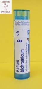 Kalium bichromicum C9 Boiron homeopátia