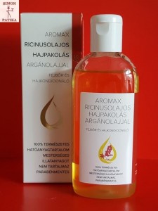 Aromax ricinus olaj hajpakolás argánolaj