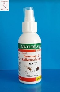 Naturland szúnyog és kullancs riasztó spray