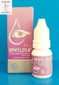 ophylosa szemcsepp összetétele