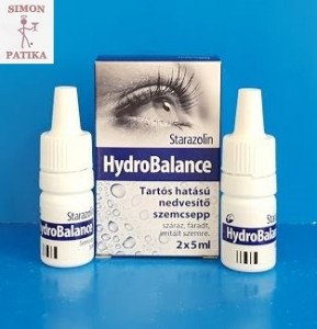 Starazolin Hydrobalance szemcsepp, műkönny száraz szem