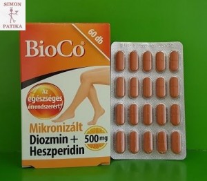 Bico Diozmin + Heszperidin  tabletta visszér