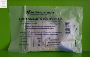 Vizeletgyűjtő zsák Mediszintech Urin 1 1,5 liter