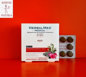 Herbal Med Medical szopogató tabletta torokfájás