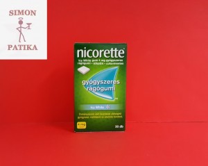 Nicorette gyógyszeres rágógumi Icy White 4mg 30db,,