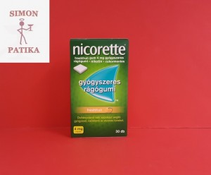 Nicorette gyógyszeres rágógumi freshfruit 4mg 30db