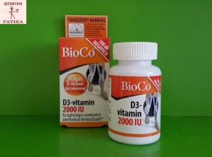 BioCo D3 2000 NE tabletta  100db