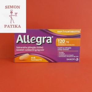 Allegra 120 mg tabletta allegria