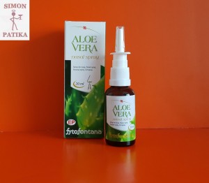 Aloe vera orrspray allergia