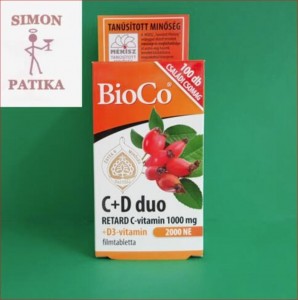 BioCo C+D vitamin immunerősítés