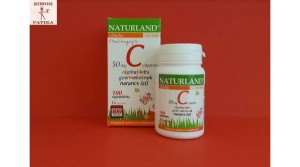 Naturland C vitamin 50 mg rágótabletta 100db