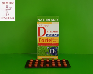 Naturland D vitamin Forte tabletta