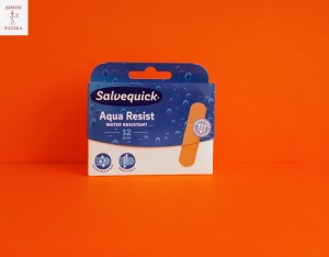 Salvequick sebtapasz vízálló Aqua Resist 12db