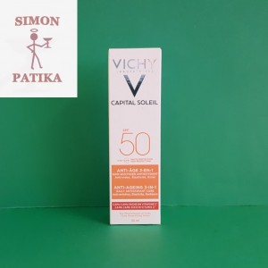 Vichy Capital Soleil 50+ öregedésgátló napvédő krém